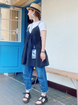 ゆうきさん（レディース・158cm）の夏コーディネート