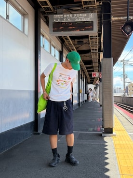 「アイテム（その他小物）」を使った、oksyun0216さん（メンズ・165cm）の秋コーディネート