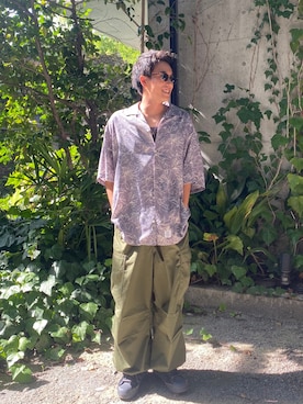 「oversize」｜「アイテム（アクセサリー）」を使った、daichiさん（メンズ・170cm）の夏コーディネート