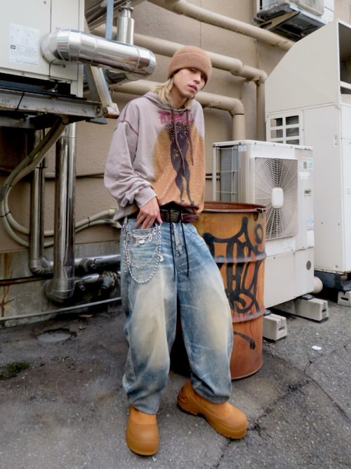 メンズ デニムパンツ カラージョグジーンズ 2032 D-KROOLEY-B JOGG