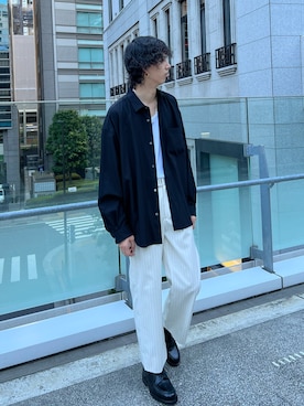 「PUBLIC TOKYO（パブリックトウキョウ）のアイテム（アクセサリー）」を使った、masaki_naraさん（メンズ・177cm）の夏コーディネート