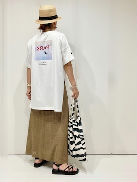 𝐦𝐚𝐱𝐡𝐨𝐧𝐞𝐲さん(レディース・160cm)の夏コーディネート