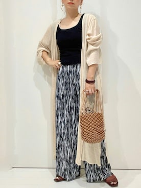 𝐦𝐚𝐱𝐡𝐨𝐧𝐞𝐲さん(レディース・160cm)の夏コーディネート