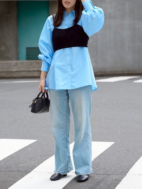 「ブラウスコーデ」｜hisaさん（レディース・170cm）の秋コーディネート