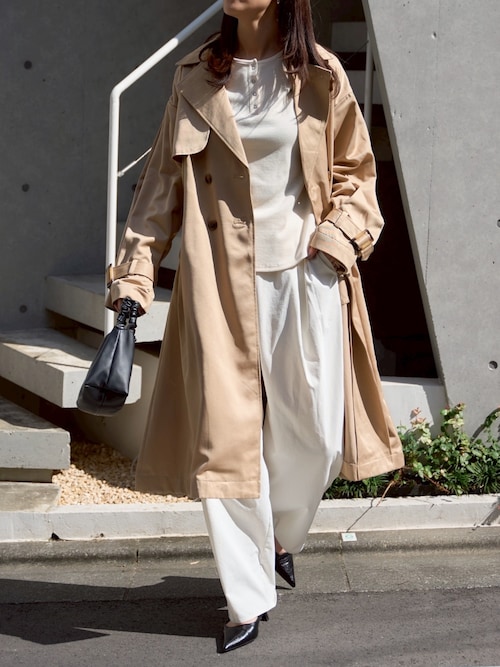 【値下げ】Supreme トレンチコート ロゴピンバッジ付き ベージュ M 買取】シュプリーム【Supreme】2015SS SPO4301 UNDERCOVER トレンチ