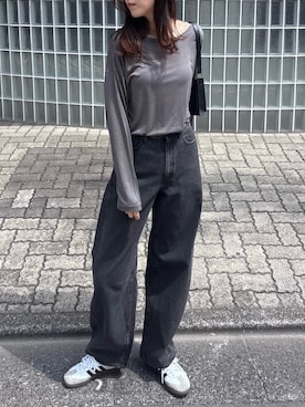 「adidas（アディダス）のサンバ OG / SAMBA OG / アディダスオリジナルス adidas Originals スニーカー（スニーカー）」を使った、hisaさん（レディース・170cm）の秋コーディネート