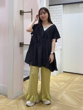 るりこさん（レディース・154cm）の夏コーディネート