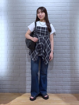 るりこさん（レディース・154cm・20代）の夏コーディネート