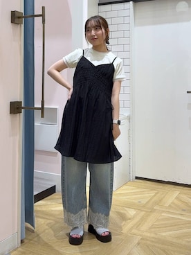 るりこさん（レディース・154cm）の夏コーディネート