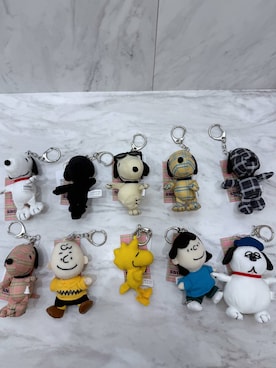 「LOWRYS FARM（ローリーズファーム）の【SNOOPY】ぬいキーホルダー　669427/GOODS（キーホルダー、その他）」を使った、るりこさん（レディース）の夏コーディネート