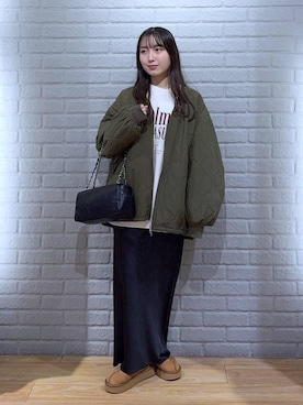 「アイテム（その他シューズ）」を使った、るりこさん（レディース・154cm・20代）の冬コーディネート