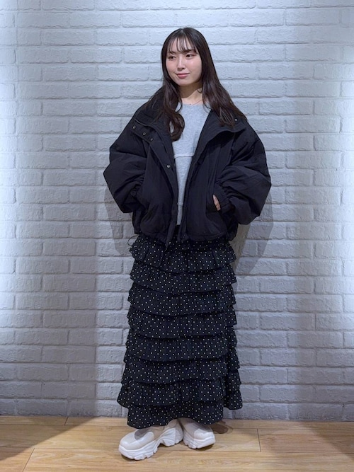 【美品】LOWRYS FARM モンスターショートコート　ローリーズファーム モンスターショートコート 128076（その他アウター）｜LOWRYS