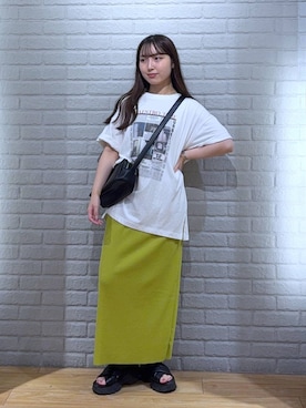 「アイテム（シューズ）」を使った、るりこさん（レディース・154cm・20代）の夏コーディネート