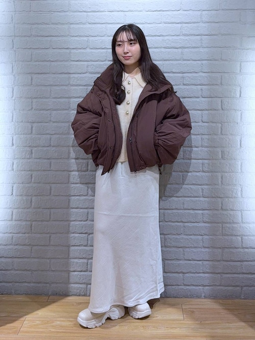 【新品】モンスターショートコート　ホワイト　ローリーズファーム LOWRYS FARM｜モンスターショートコート | Rakuten Fashion(楽天