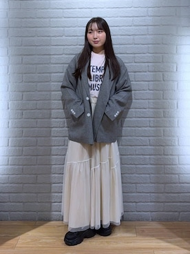 るりこさん（レディース・154cm）の春コーディネート