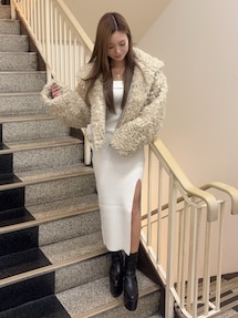 プードルフェイクファーコート｜ジェイダ（GYDA）アウトレット公式通販