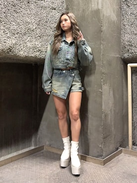 KURENAさん(レディース・153cm)の秋コーディネート