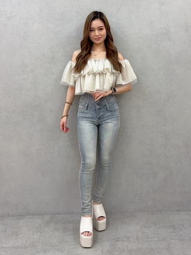 KURENAさん(レディース・153cm)の夏コーディネート