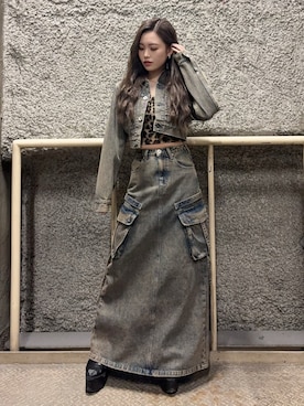 KURENAさん（レディース・153cm）の春コーディネート