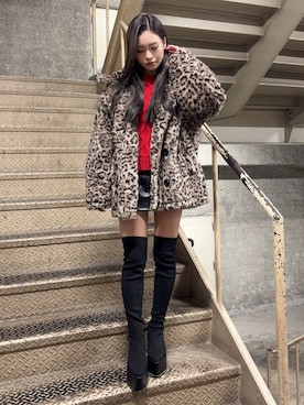 KURENAさん（レディース・153cm）の冬コーディネート