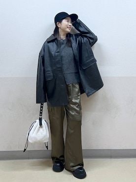 「アイテム（リング）」を使った、emaさん（レディース・155cm・30代）の秋コーディネート