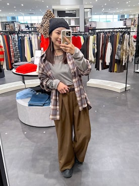 「アイテム（リング）」を使った、emaさん（レディース・155cm・30代）の秋コーディネート