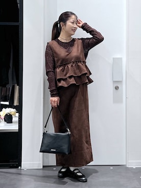 emaさん(レディース・155cm)の秋コーディネート