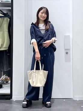 emaさん（レディース・155cm）の春コーディネート