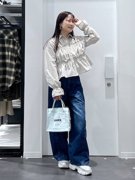 emaさん（レディース・155cm）の春コーディネート