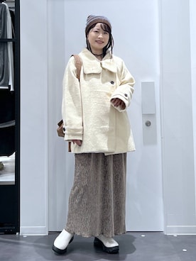 「アイテム（リング）」を使った、emaさん（レディース・155cm・30代）の秋コーディネート