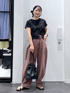 emaさん（レディース・155cm）の夏コーディネート