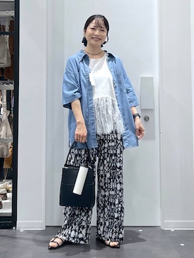 emaさん(レディース・155cm)の夏コーディネート