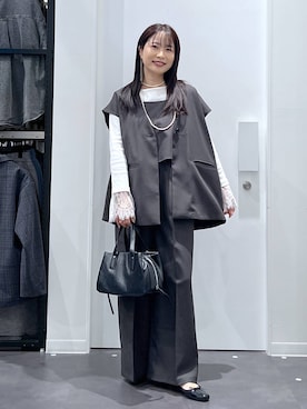 emaさん（レディース・155cm）の冬コーディネート