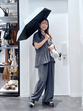 「アイテム（リング、その他）」を使った、emaさん（レディース・155cm）の夏コーディネート