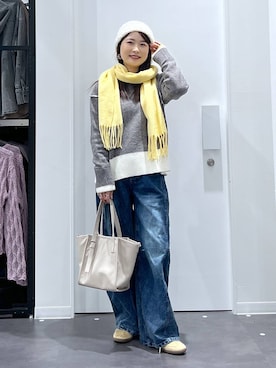 emaさん（レディース・155cm）の冬コーディネート