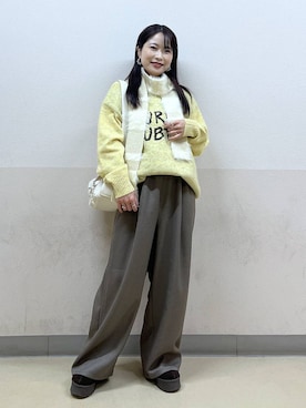 emaさん（レディース・155cm）の冬コーディネート