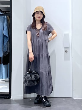 emaさん（レディース・155cm）の春コーディネート