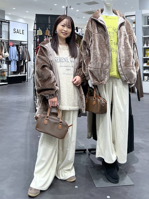 セール】スタンドボアブルゾン / 496631（ブルゾン）｜LAKOLE（ラコレ