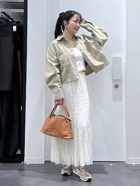 emaさん（レディース・155cm）の春コーディネート