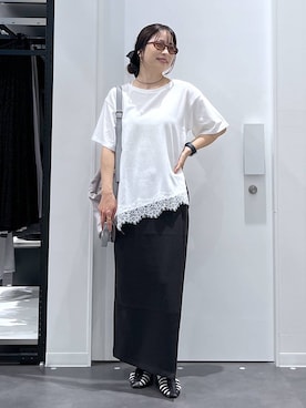 emaさん（レディース・155cm）の春コーディネート