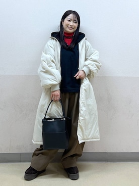 emaさん（レディース・155cm）の冬コーディネート