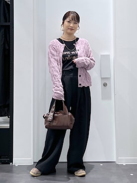 「アイテム（リング）」を使った、emaさん（レディース・155cm・30代）の秋コーディネート