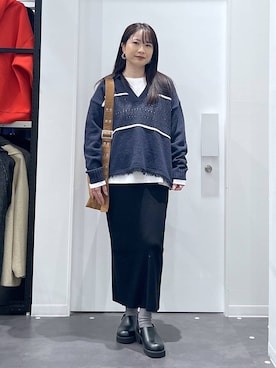 emaさん(レディース・155cm)の冬コーディネート