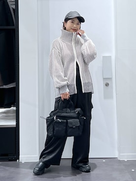 「アイテム（リング）」を使った、emaさん（レディース・155cm・30代）の秋コーディネート