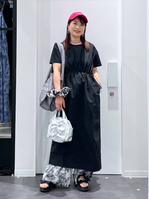 lali  ワンピース LADY LUCK LUCA ワンピース LC/LLL バックスリットIライン