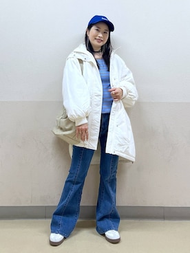 emaさん（レディース・155cm）の冬コーディネート