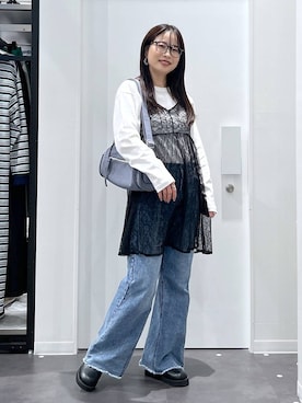 emaさん（レディース・155cm）の春コーディネート