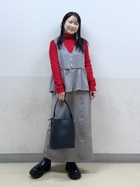 emaさん(レディース・155cm)の冬コーディネート