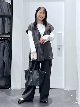 emaさん（レディース・155cm）の冬コーディネート