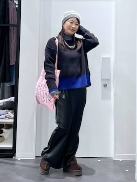 emaさん（レディース・155cm）の冬コーディネート